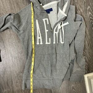 Aeropostale Gray Women’s Size Small Zip Up Hoodie